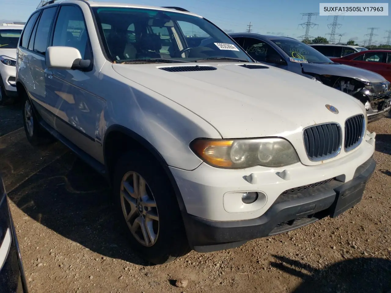 2011 BMW X5 3.0I VIN: 5UXFA13505LY17963 Lot: 46034805
