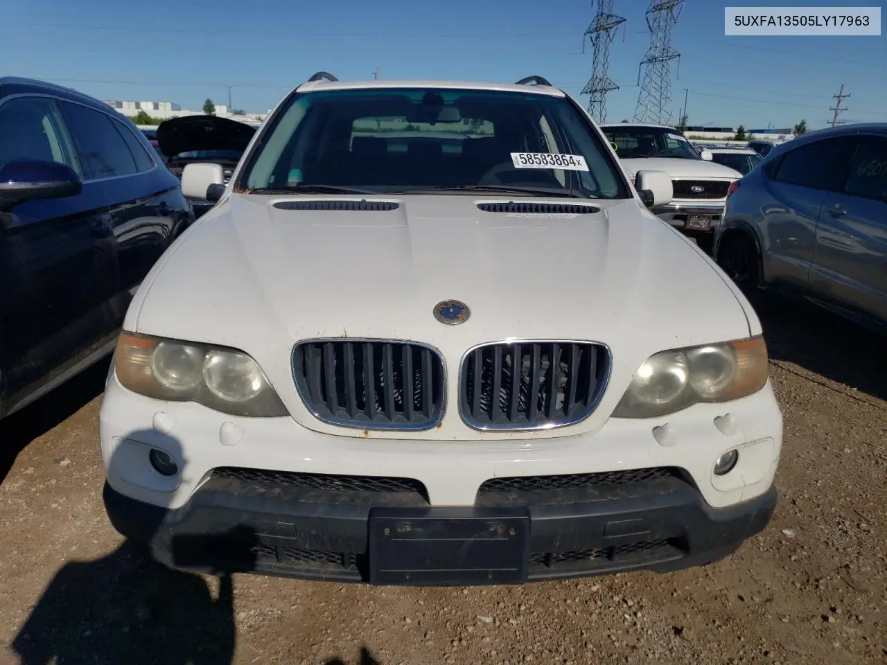 2011 BMW X5 3.0I VIN: 5UXFA13505LY17963 Lot: 46034805