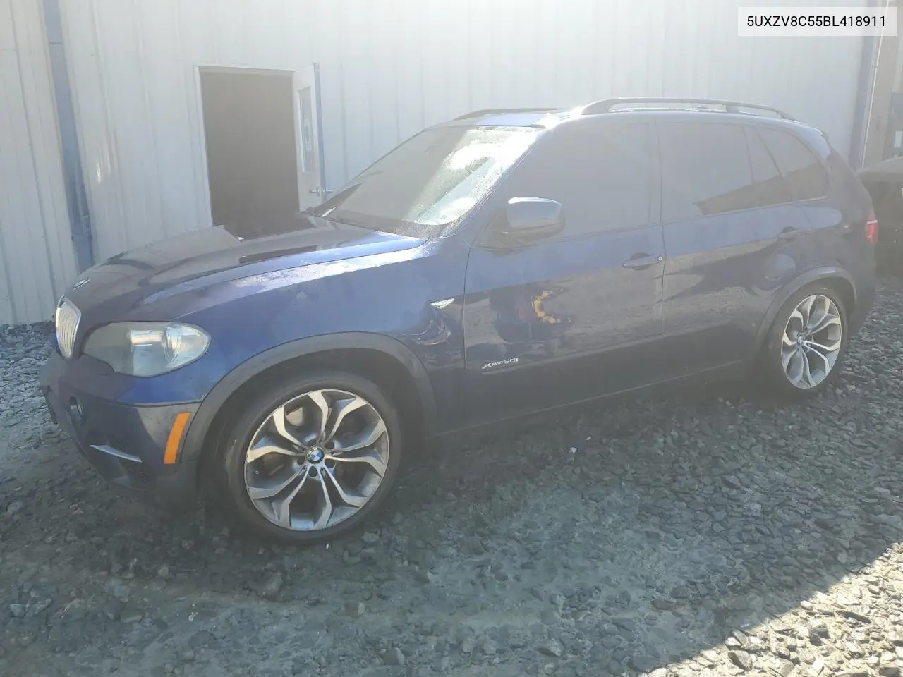2011 BMW X5 xDrive50I VIN: 5UXZV8C55BL418911 Lot: 47490185