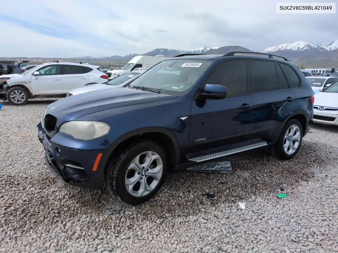 2011 BMW X5 xDrive50I VIN: 5UXZV8C59BL421049 Lot: 54335555