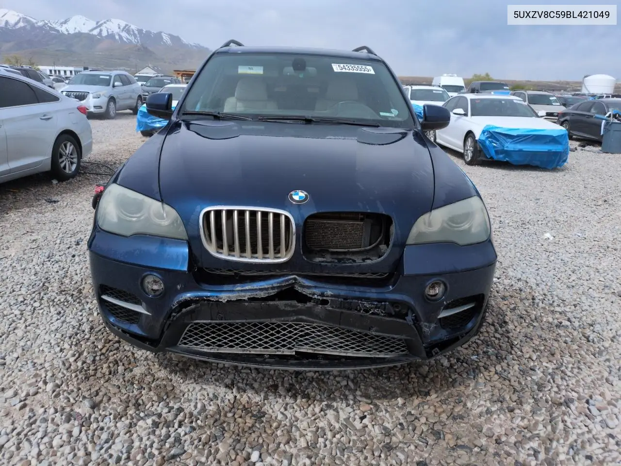 2011 BMW X5 xDrive50I VIN: 5UXZV8C59BL421049 Lot: 54335555