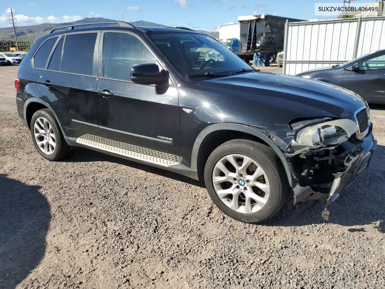 2011 BMW X5 xDrive35I VIN: 5UXZV4C50BL406495 Lot: 56052035