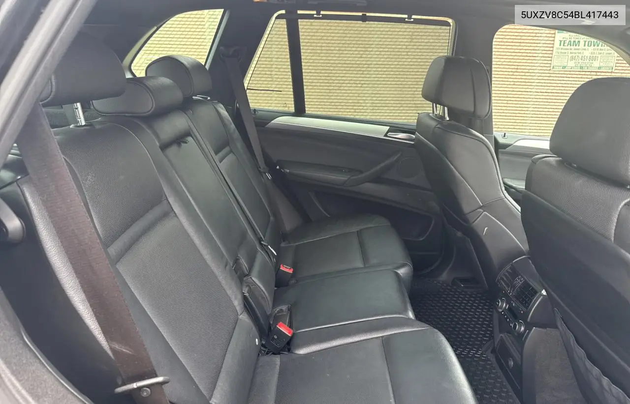 2011 BMW X5 xDrive50I VIN: 5UXZV8C54BL417443 Lot: 56929135
