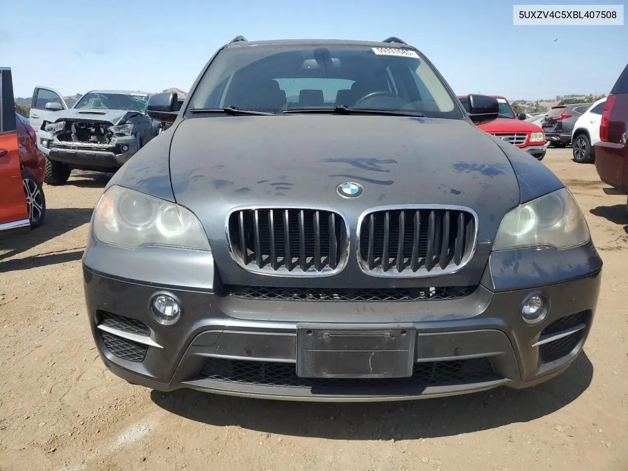 2011 BMW X5 xDrive35I VIN: 5UXZV4C5XBL407508 Lot: 59331685