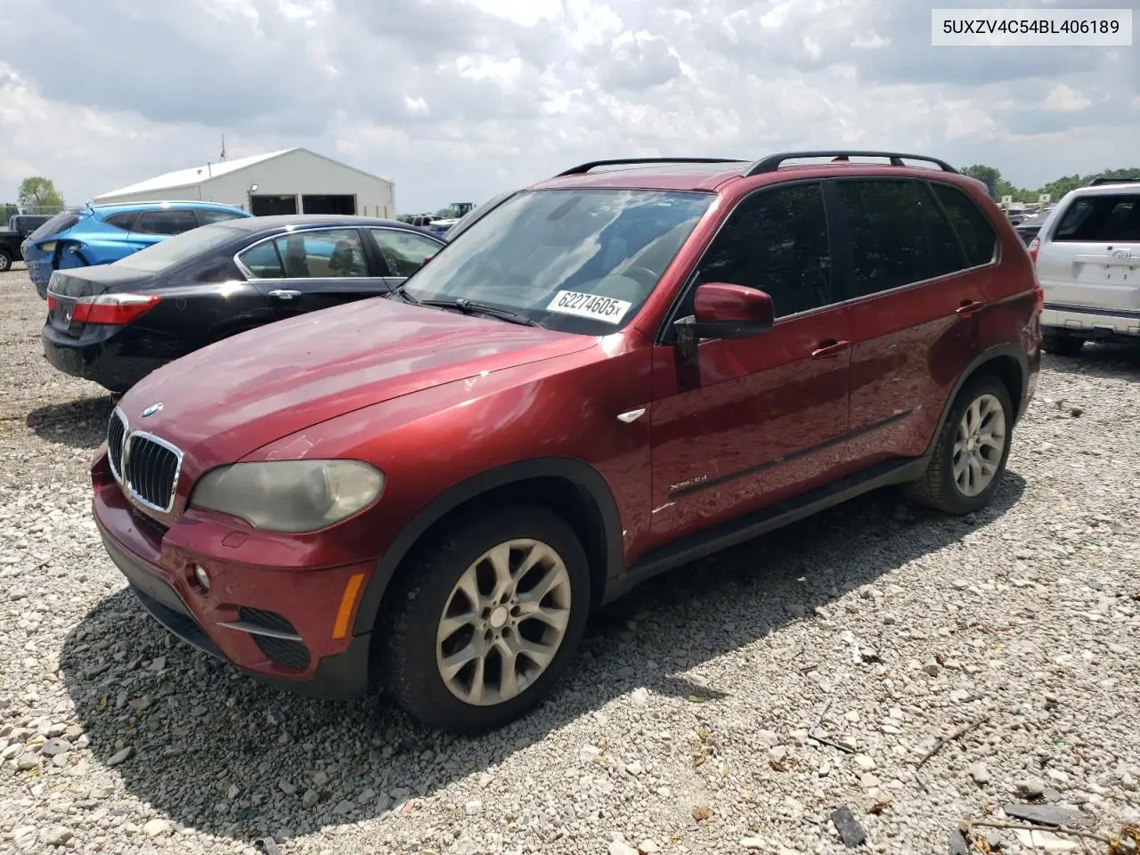 2011 BMW X5 xDrive35I VIN: 5UXZV4C54BL406189 Lot: 62274605