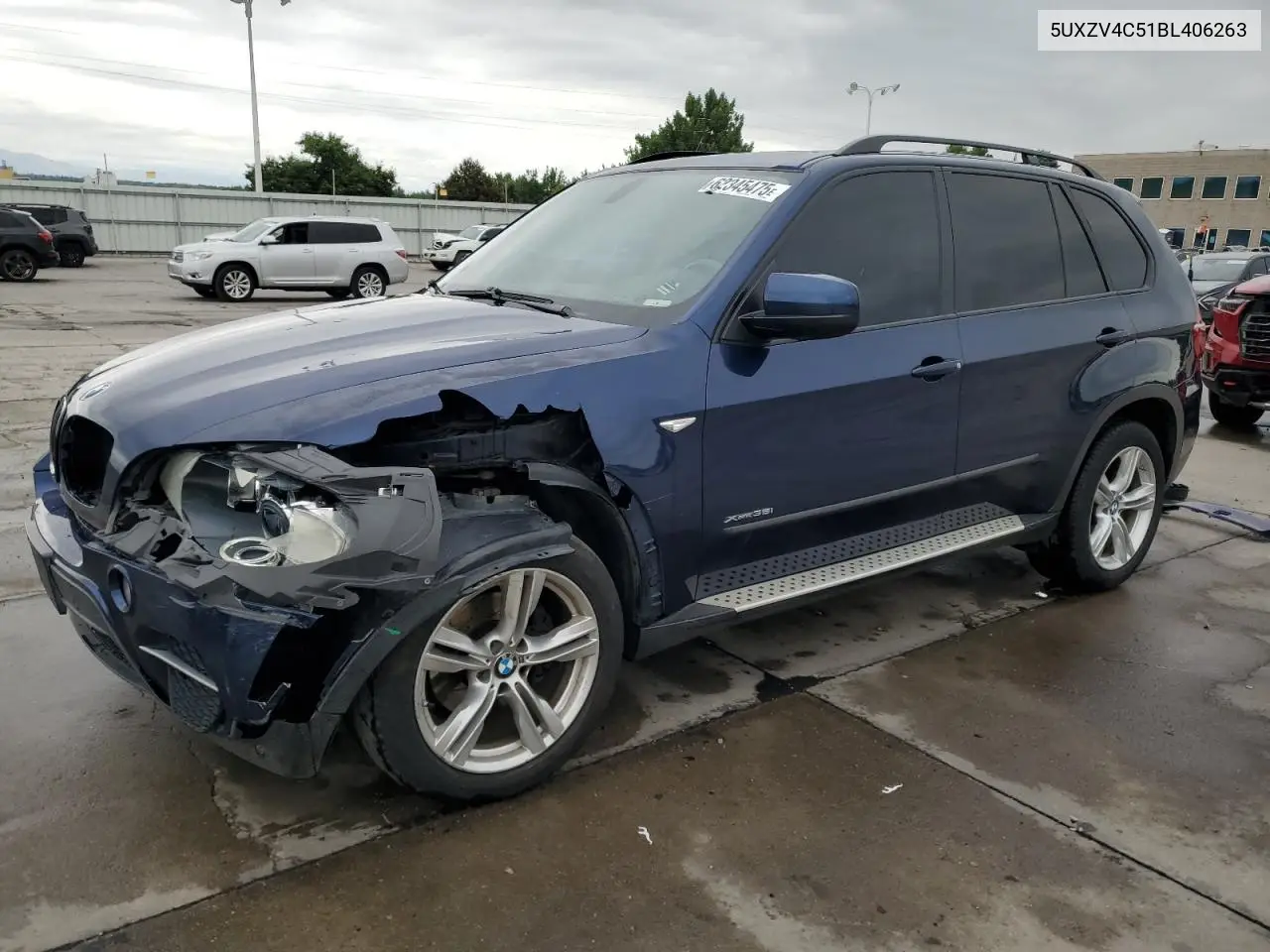 2011 BMW X5 xDrive35I VIN: 5UXZV4C51BL406263 Lot: 62345475