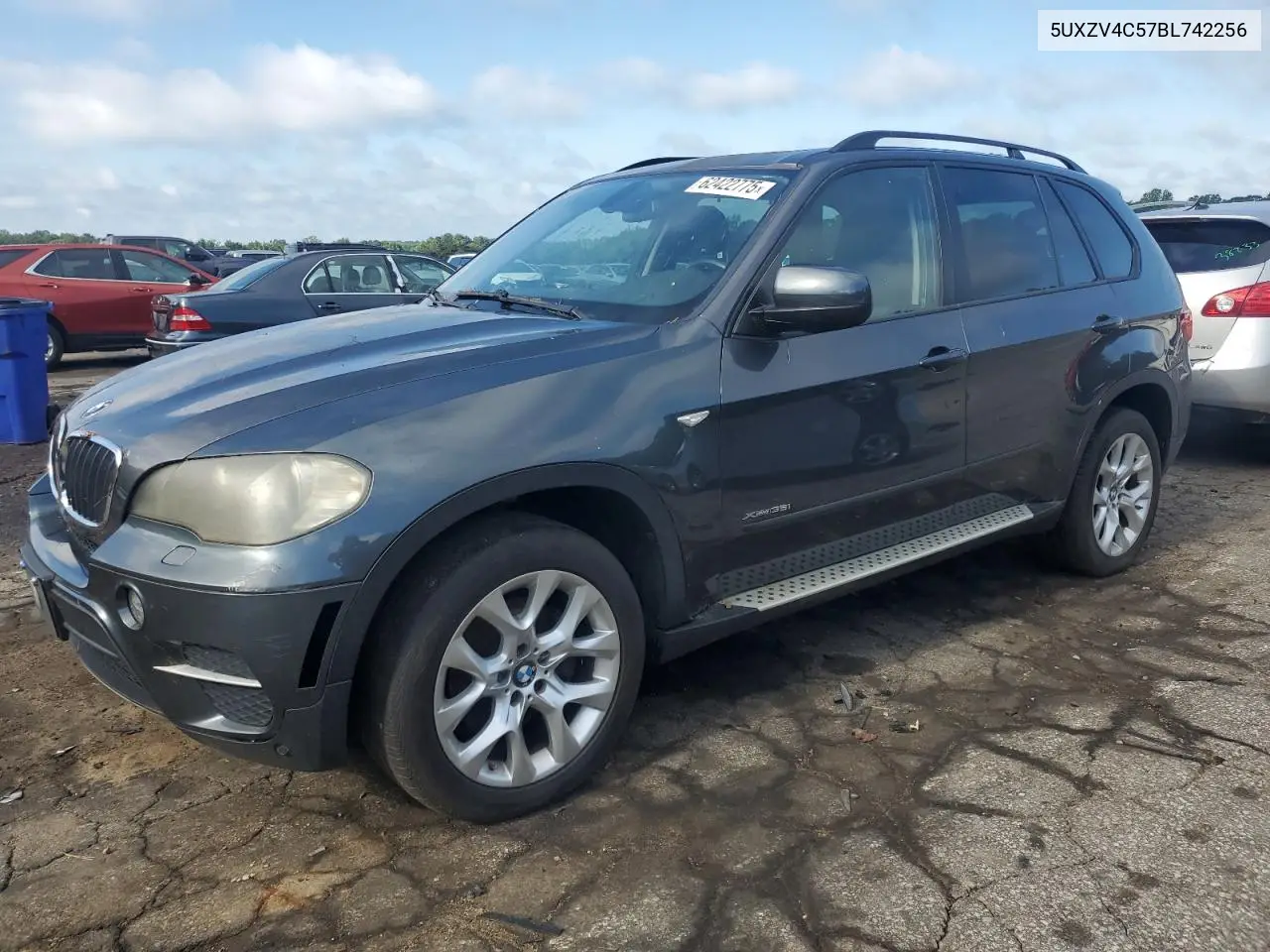 2011 BMW X5 xDrive35I VIN: 5UXZV4C57BL742256 Lot: 62422775