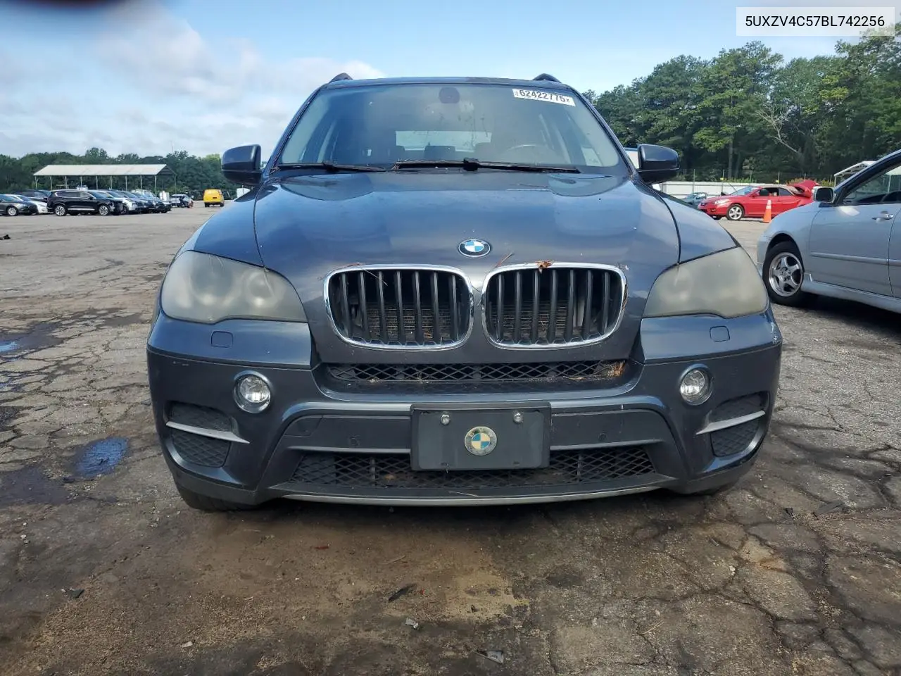 2011 BMW X5 xDrive35I VIN: 5UXZV4C57BL742256 Lot: 62422775