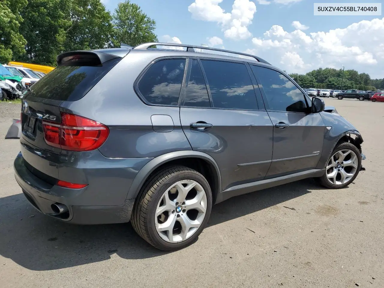 2011 BMW X5 xDrive35I VIN: 5UXZV4C55BL740408 Lot: 62577725