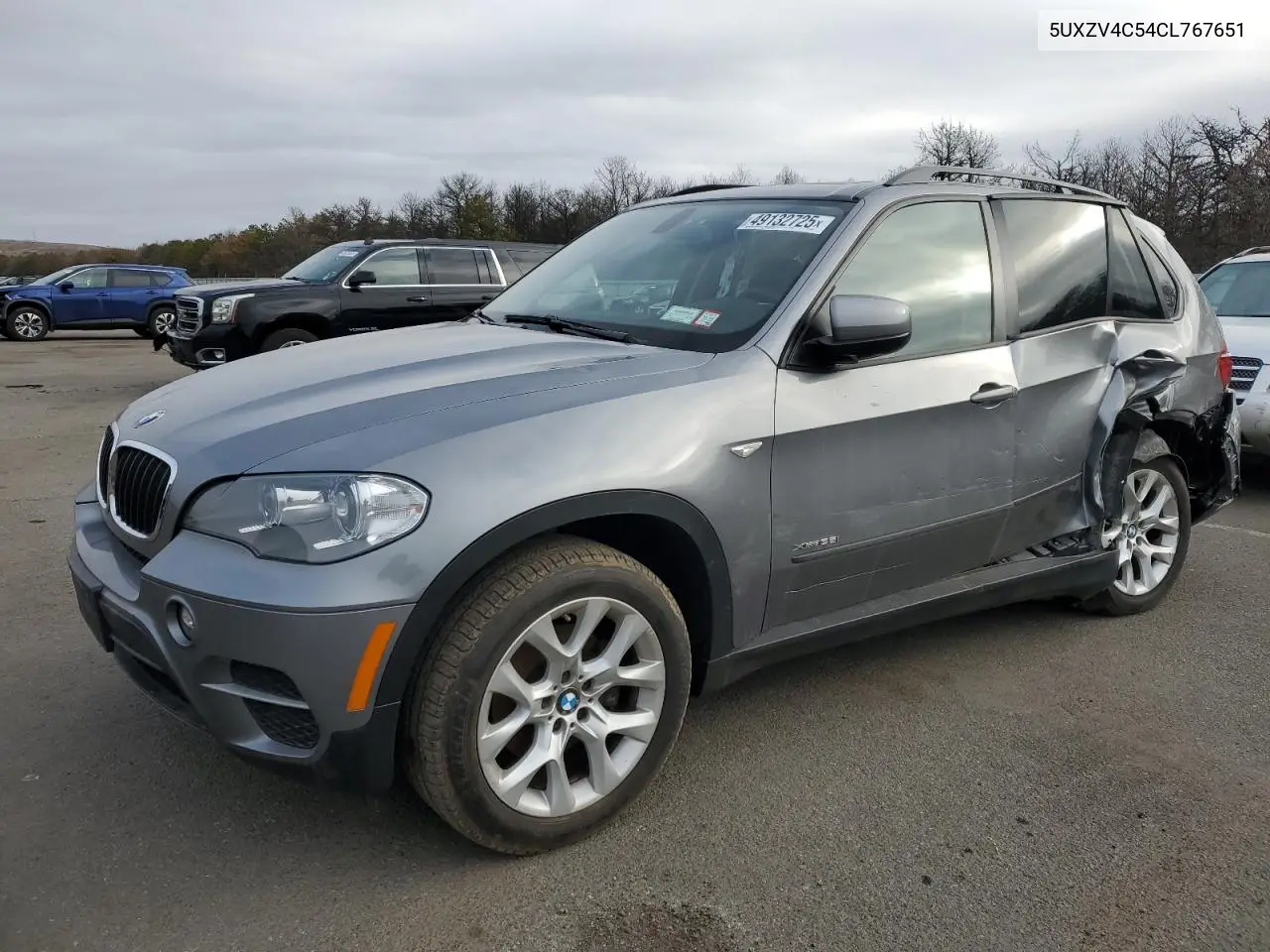 2012 BMW X5 xDrive35I VIN: 5UXZV4C54CL767651 Lot: 49132725