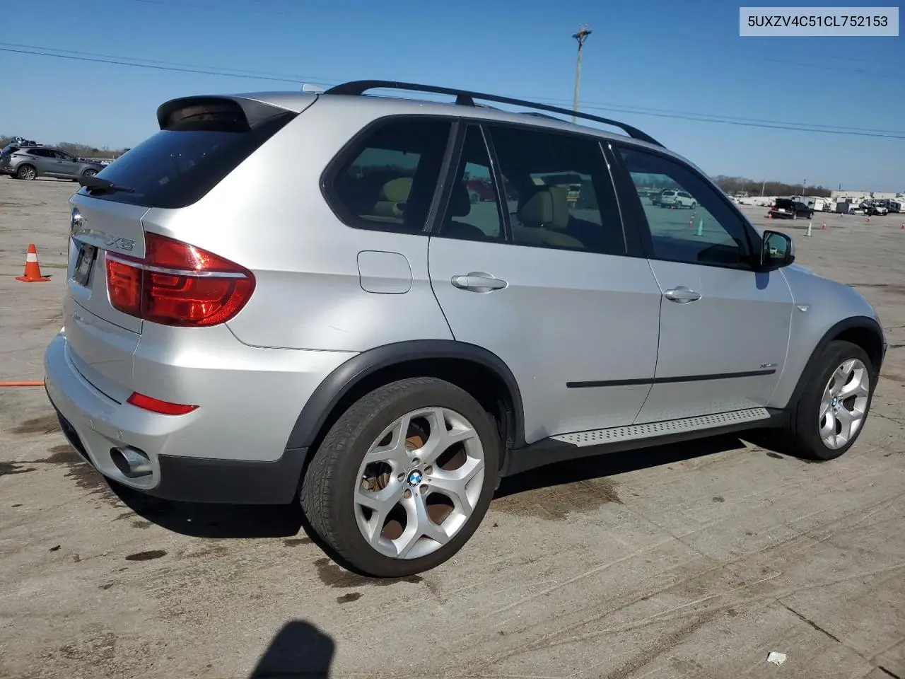2012 BMW X5 xDrive35I VIN: 5UXZV4C51CL752153 Lot: 49312085