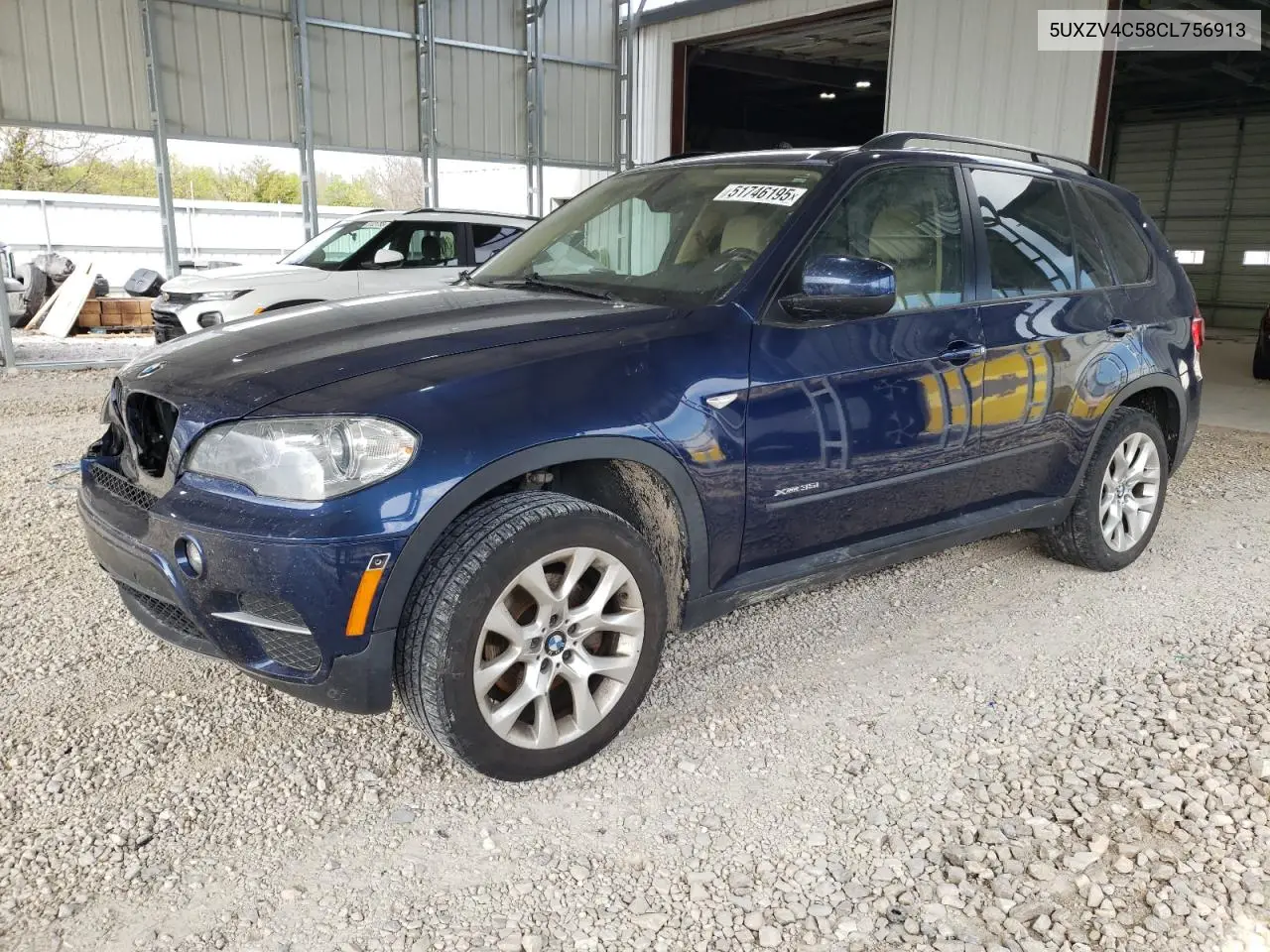 2012 BMW X5 xDrive35I VIN: 5UXZV4C58CL756913 Lot: 51746195