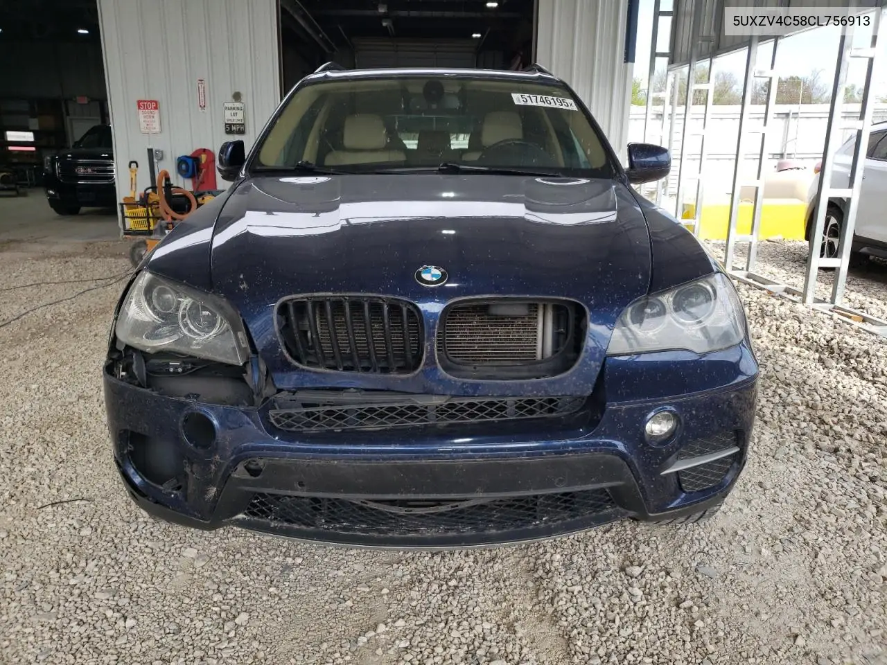 2012 BMW X5 xDrive35I VIN: 5UXZV4C58CL756913 Lot: 51746195