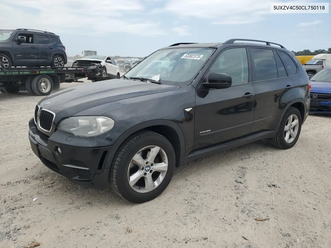 2012 BMW X5 xDrive35I VIN: 5UXZV4C50CL750118 Lot: 53302375