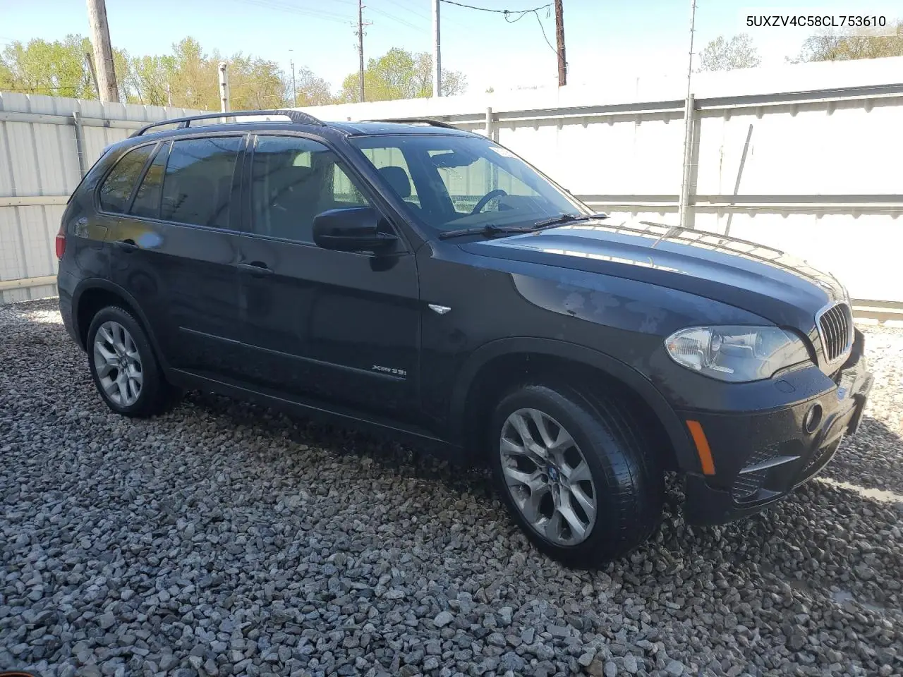 2012 BMW X5 xDrive35I VIN: 5UXZV4C58CL753610 Lot: 53920475