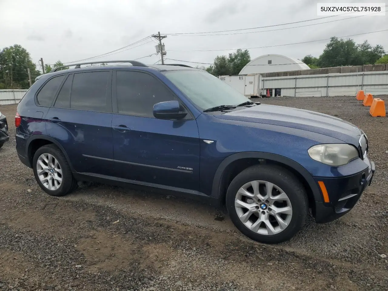 2012 BMW X5 xDrive35I VIN: 5UXZV4C57CL751928 Lot: 56091985