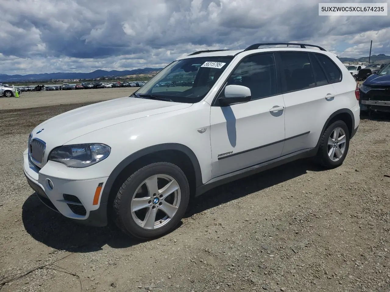 2012 BMW X5 xDrive35D VIN: 5UXZW0C5XCL674235 Lot: 56315795