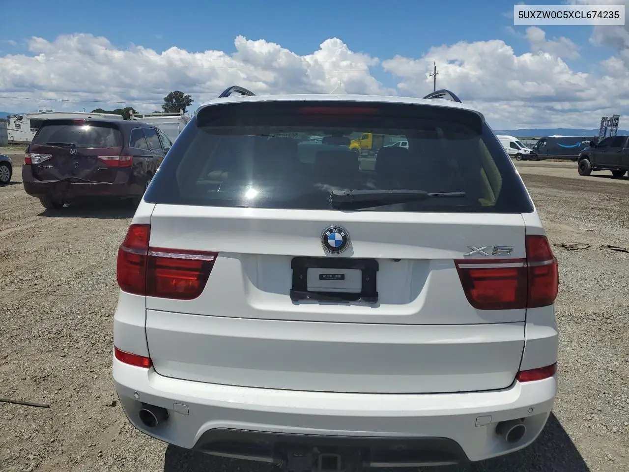 2012 BMW X5 xDrive35D VIN: 5UXZW0C5XCL674235 Lot: 56315795