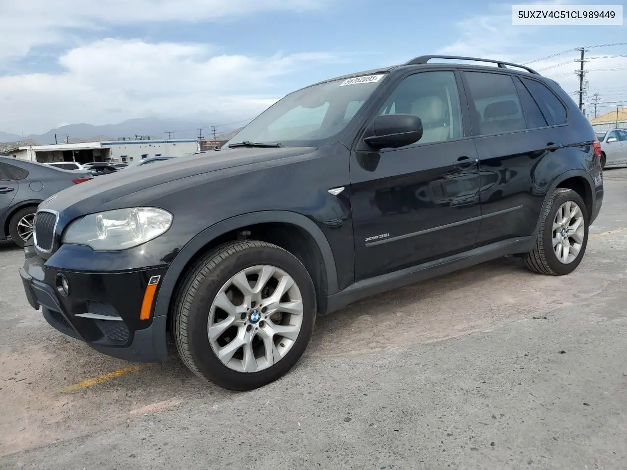 2012 BMW X5 xDrive35I VIN: 5UXZV4C51CL989449 Lot: 56762095