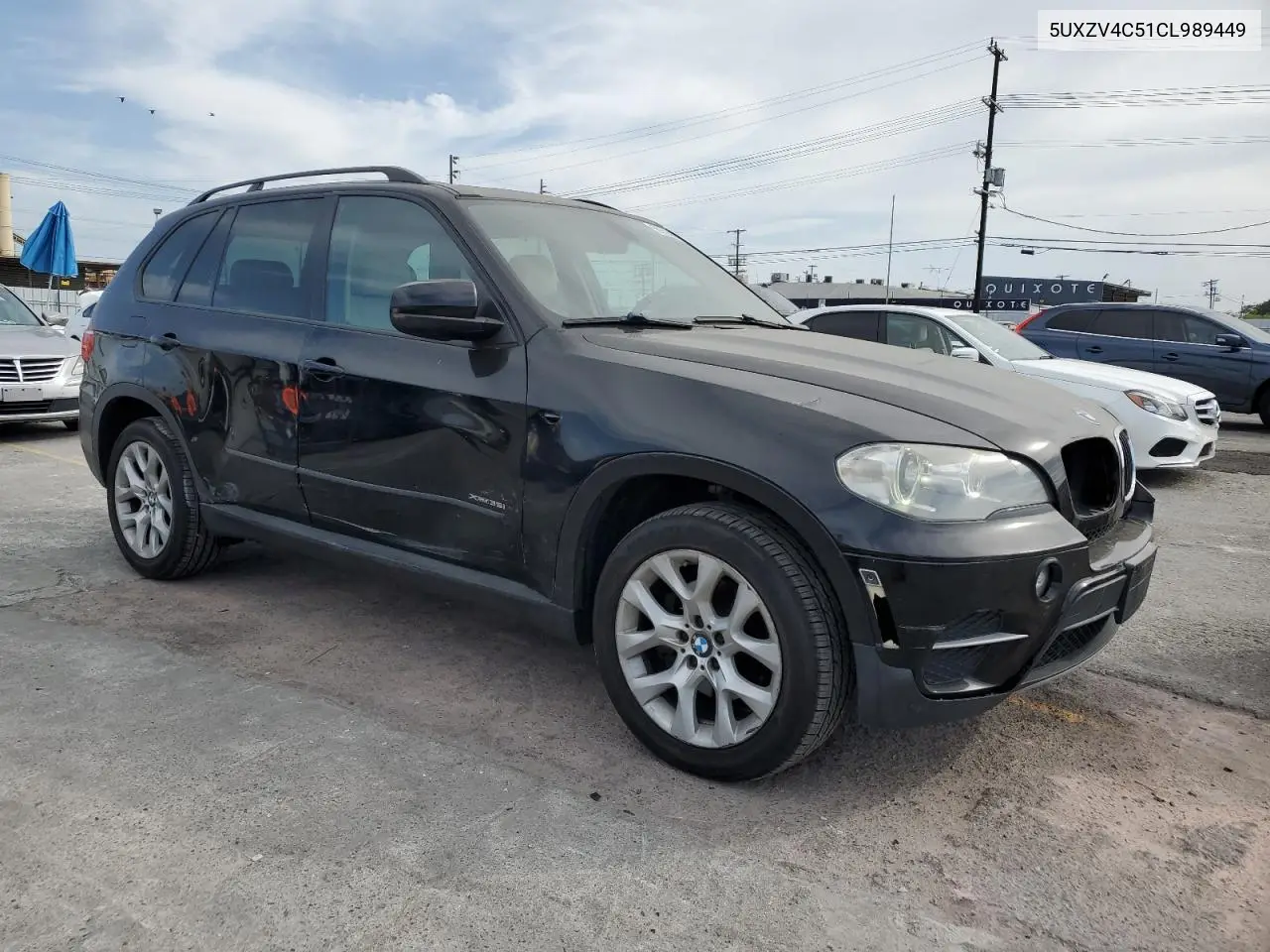2012 BMW X5 xDrive35I VIN: 5UXZV4C51CL989449 Lot: 56762095