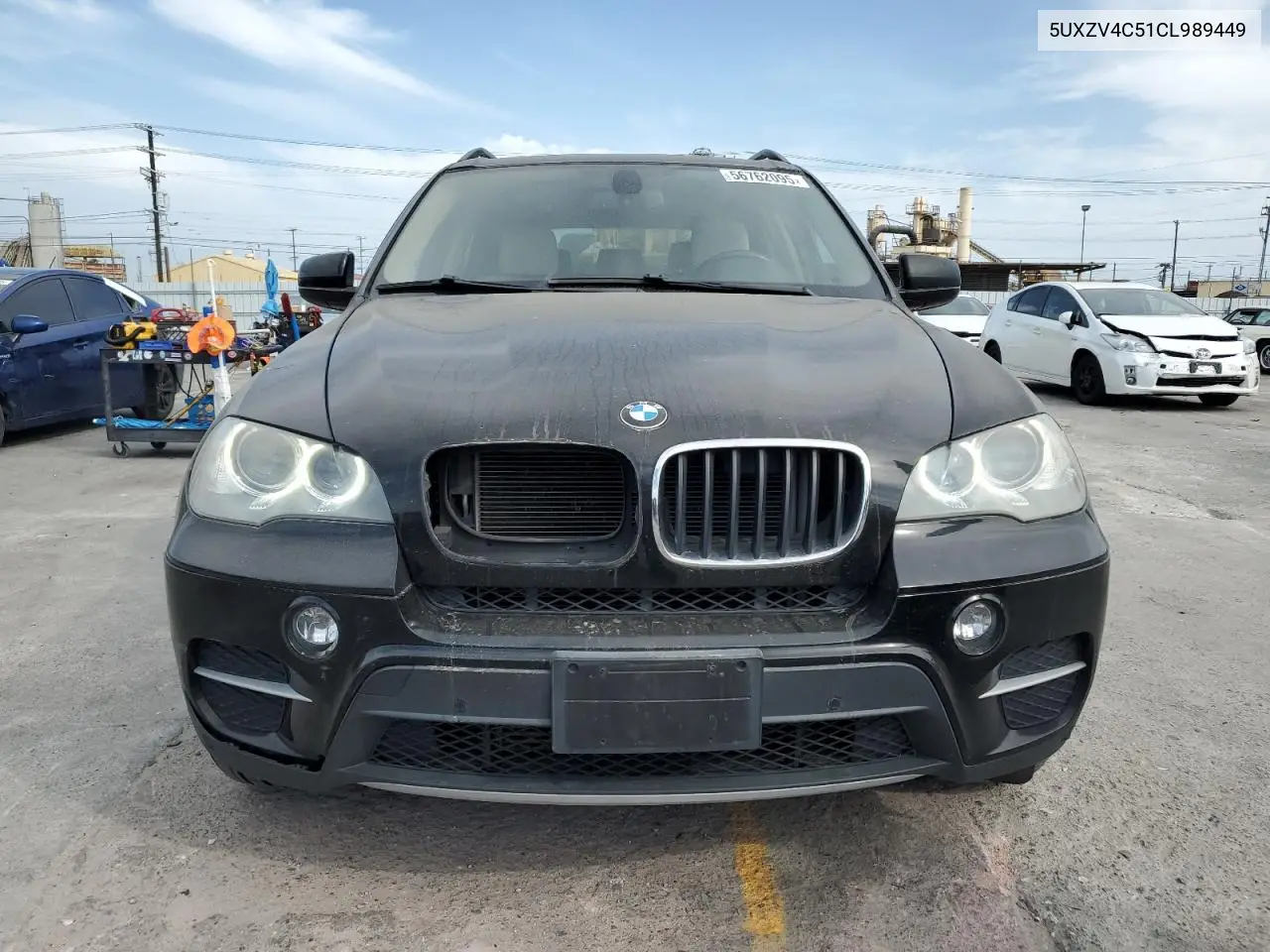 2012 BMW X5 xDrive35I VIN: 5UXZV4C51CL989449 Lot: 56762095