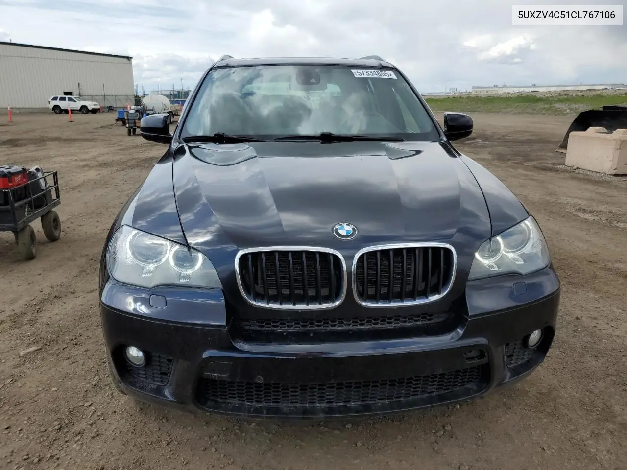 2012 BMW X5 xDrive35I VIN: 5UXZV4C51CL767106 Lot: 57334855