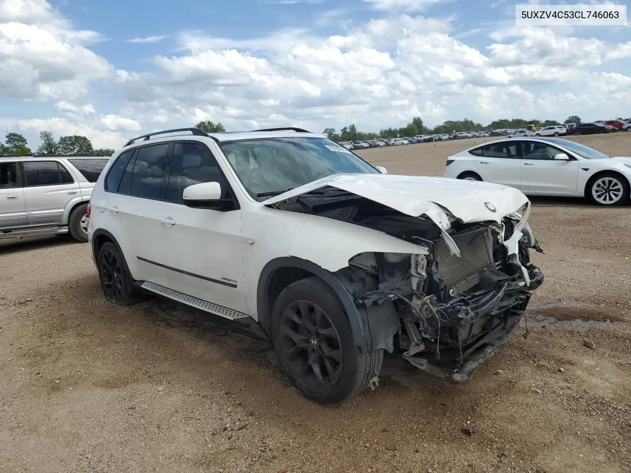 2012 BMW X5 xDrive35I VIN: 5UXZV4C53CL746063 Lot: 62000615