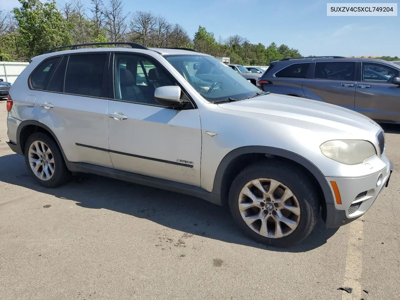 2012 BMW X5 xDrive35I VIN: 5UXZV4C5XCL749204 Lot: 62012985