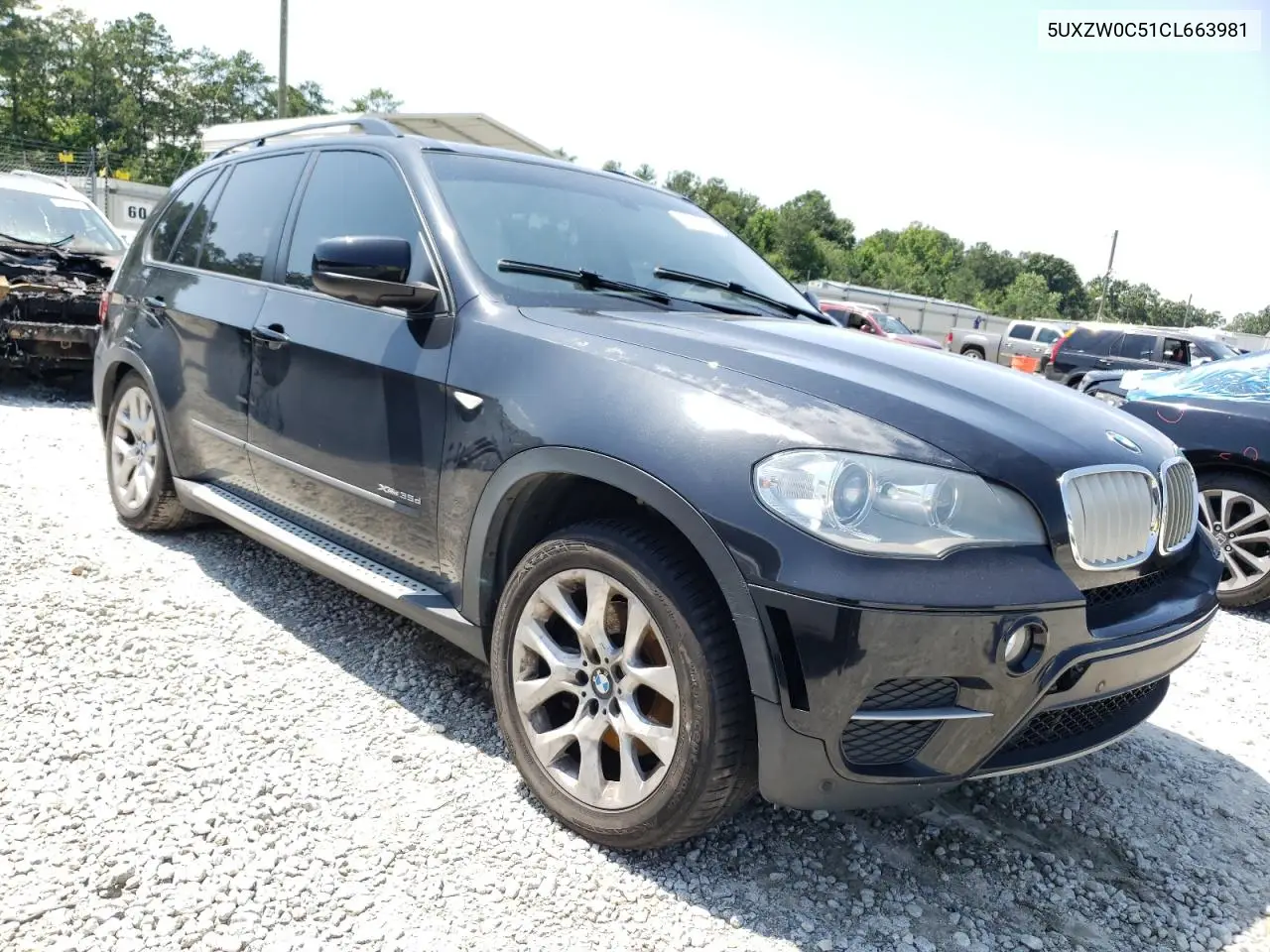 2012 BMW X5 xDrive35D VIN: 5UXZW0C51CL663981 Lot: 62218255