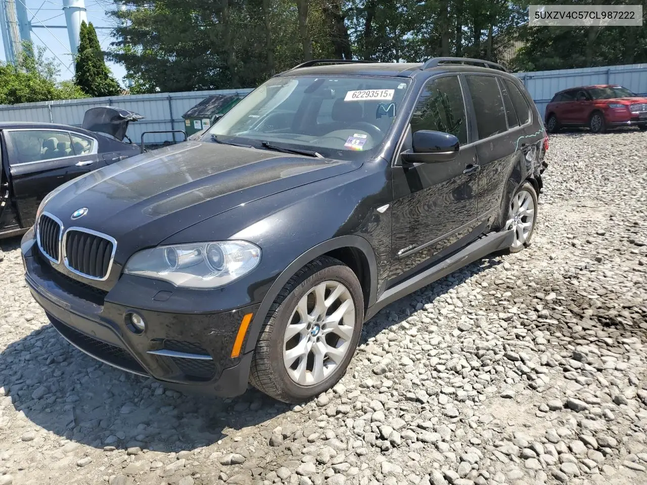 2012 BMW X5 xDrive35I VIN: 5UXZV4C57CL987222 Lot: 62293515