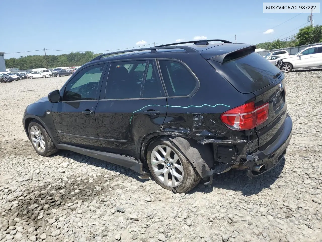 2012 BMW X5 xDrive35I VIN: 5UXZV4C57CL987222 Lot: 62293515