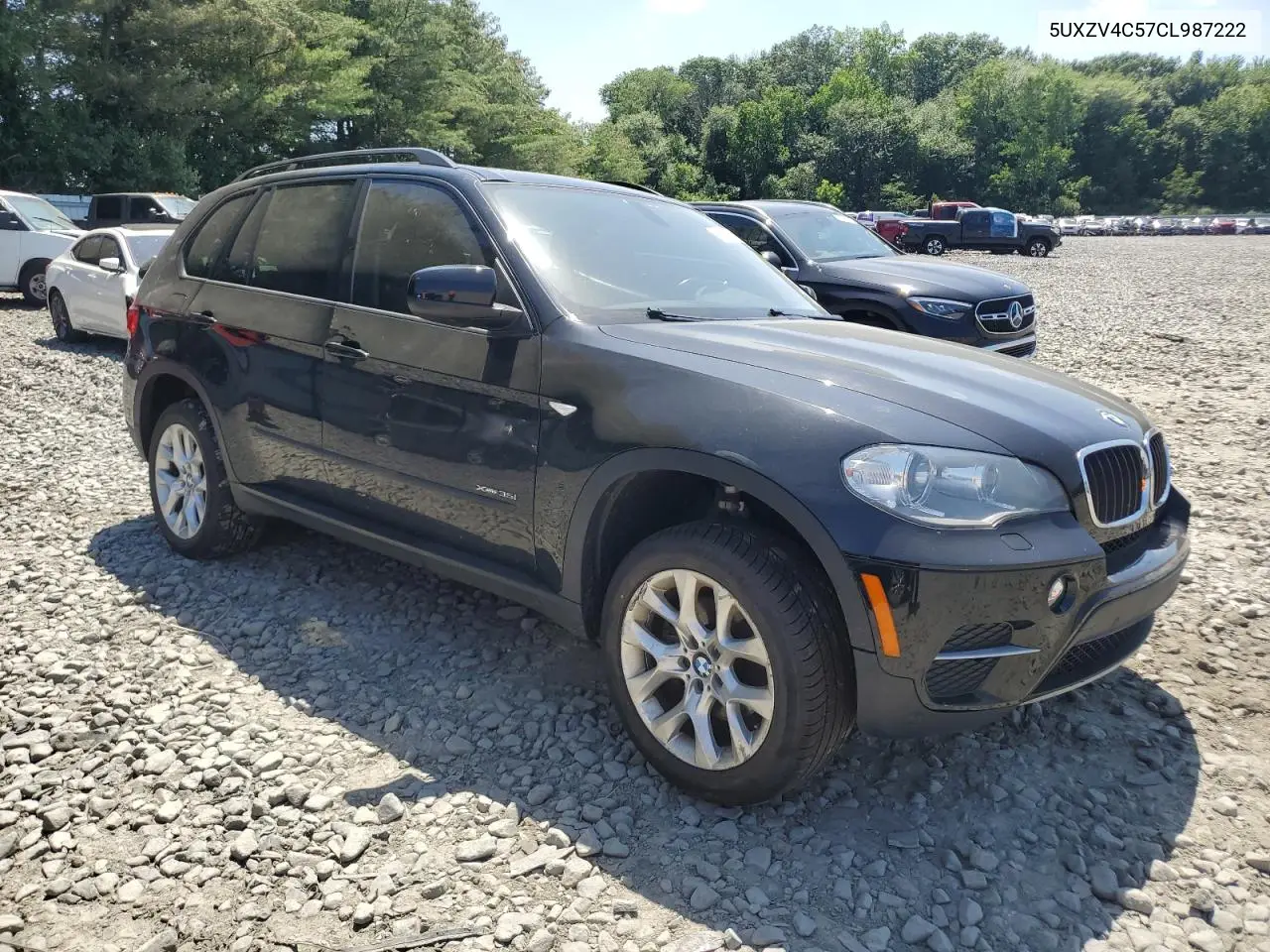 2012 BMW X5 xDrive35I VIN: 5UXZV4C57CL987222 Lot: 62293515