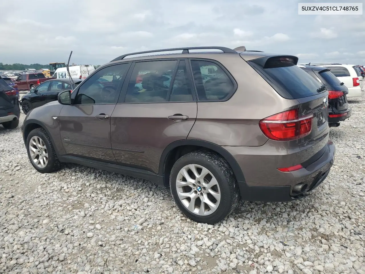 2012 BMW X5 xDrive35I VIN: 5UXZV4C51CL748765 Lot: 62339905