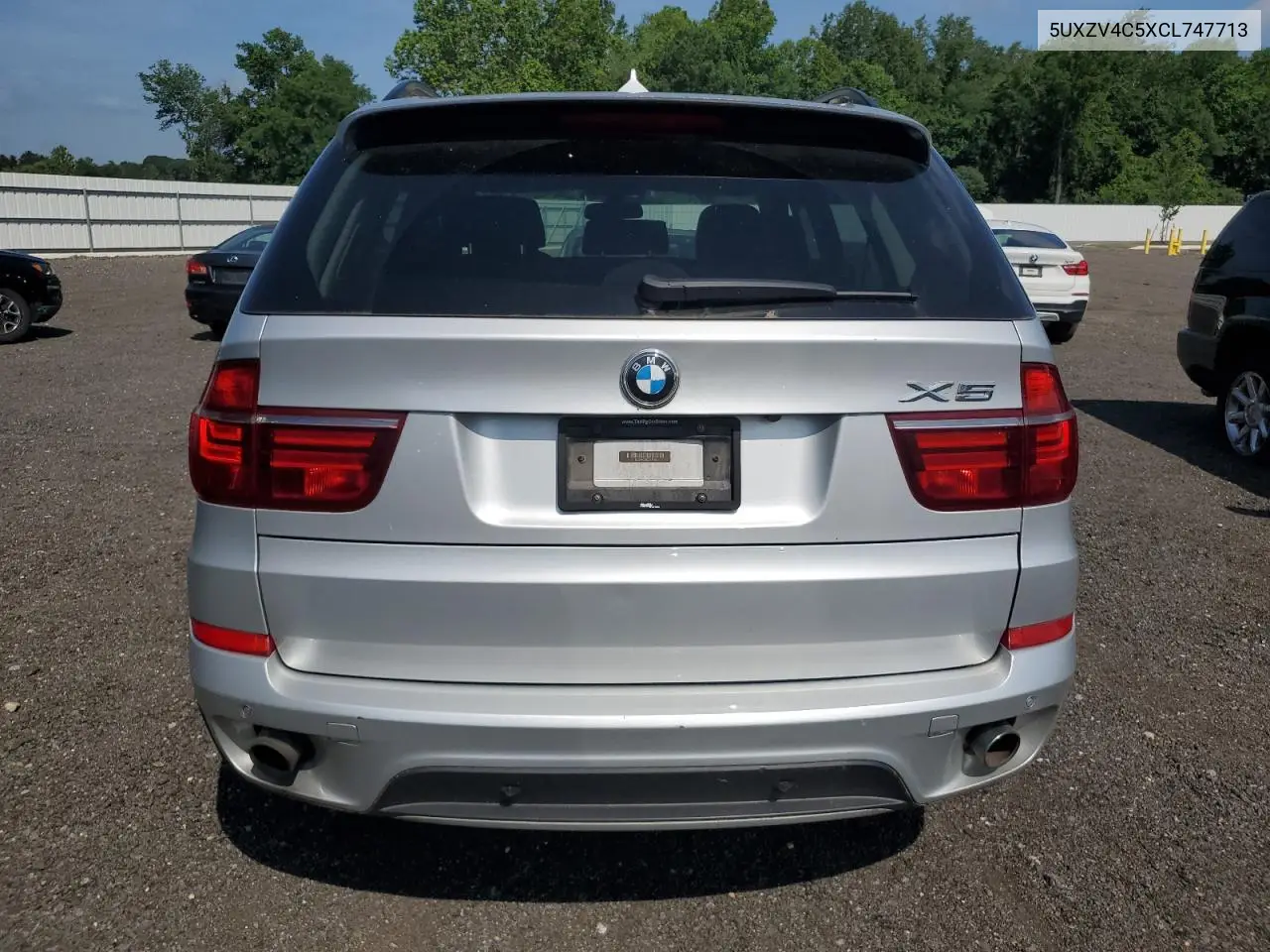 2012 BMW X5 xDrive35I VIN: 5UXZV4C5XCL747713 Lot: 62574465
