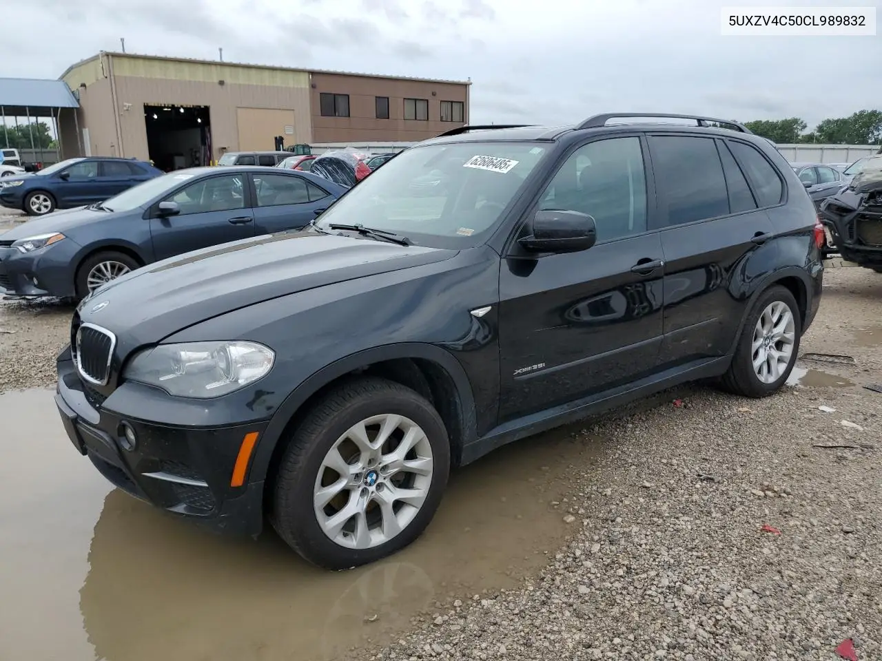 2012 BMW X5 xDrive35I VIN: 5UXZV4C50CL989832 Lot: 62606485