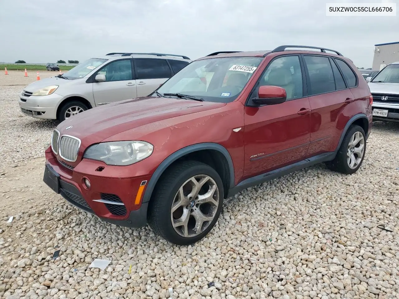 2012 BMW X5 xDrive35D VIN: 5UXZW0C55CL666706 Lot: 63147255