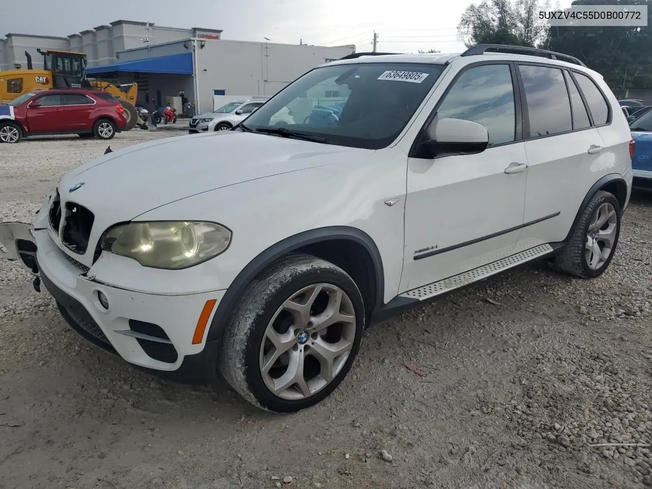 2013 BMW X5 xDrive35I VIN: 5UXZV4C55D0B00772 Lot: 63649805