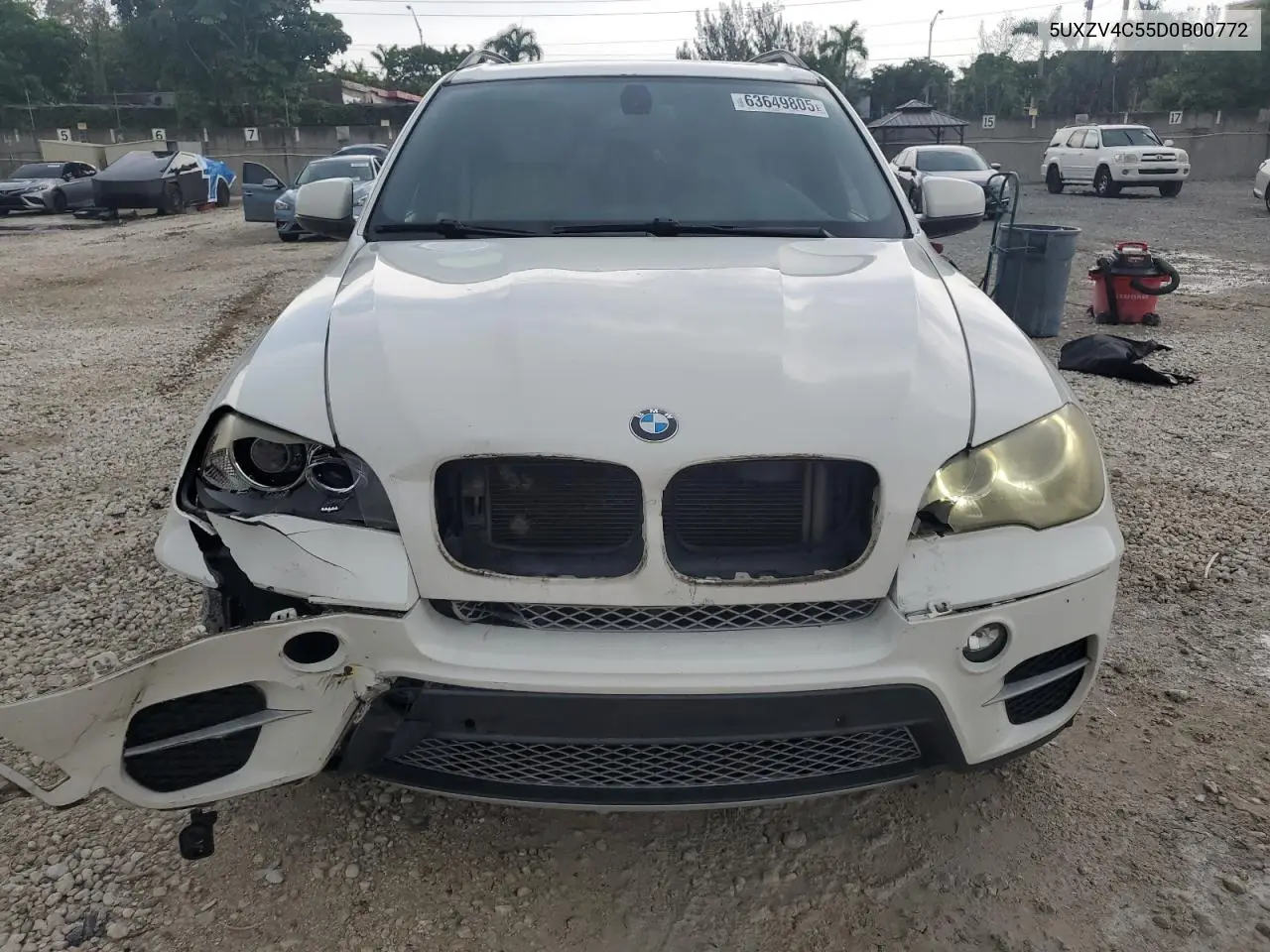 2013 BMW X5 xDrive35I VIN: 5UXZV4C55D0B00772 Lot: 63649805