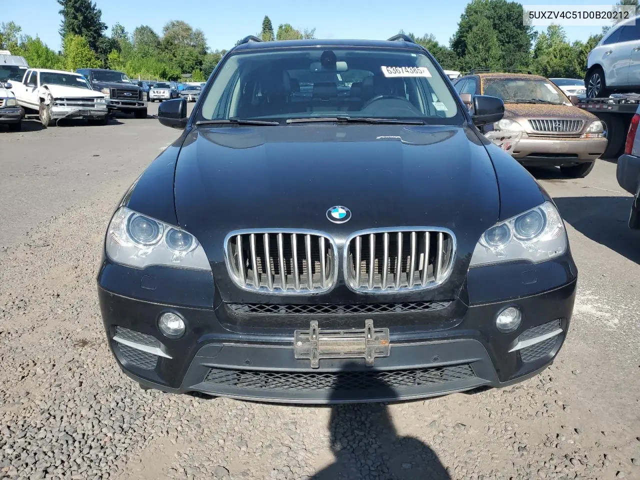 2013 BMW X5 xDrive35I VIN: 5UXZV4C51D0B20212 Lot: 63674385