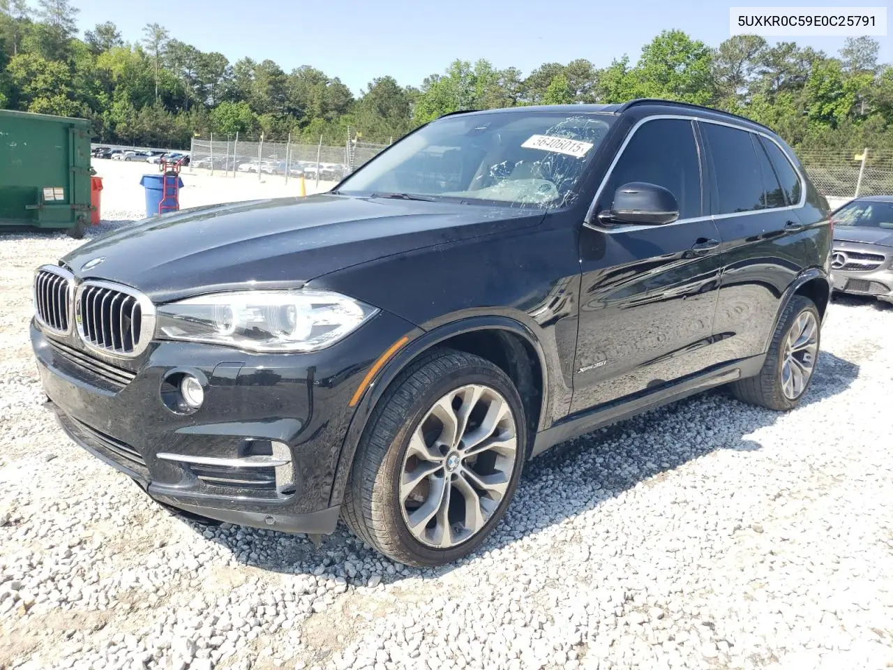 2014 BMW X5 xDrive35I VIN: 5UXKR0C59E0C25791 Lot: 56406015