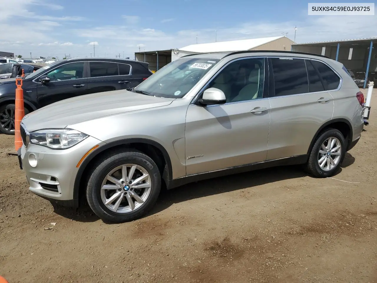 2014 BMW X5 xDrive35D VIN: 5UXKS4C59E0J93725 Lot: 56703825
