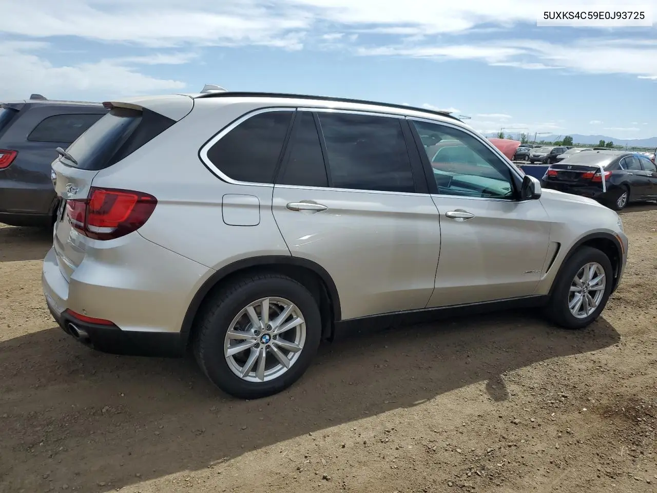 2014 BMW X5 xDrive35D VIN: 5UXKS4C59E0J93725 Lot: 56703825