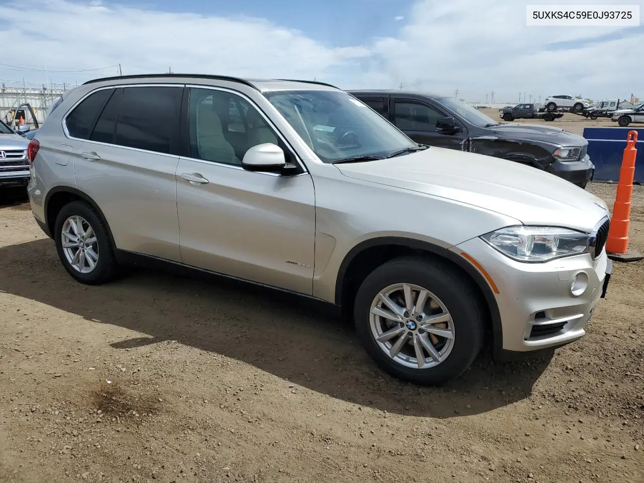 2014 BMW X5 xDrive35D VIN: 5UXKS4C59E0J93725 Lot: 56703825