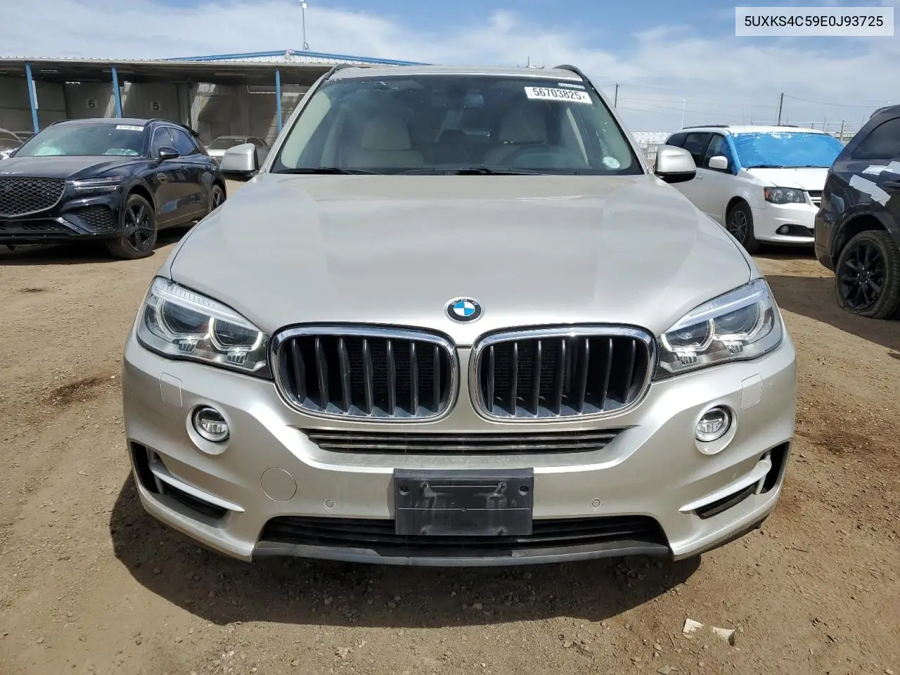 2014 BMW X5 xDrive35D VIN: 5UXKS4C59E0J93725 Lot: 56703825