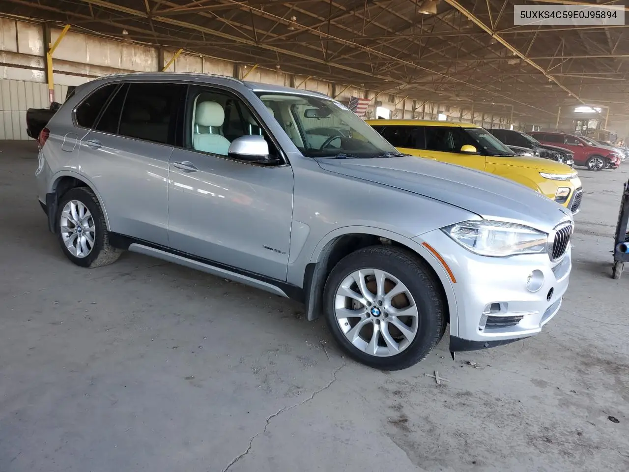 2014 BMW X5 xDrive35D VIN: 5UXKS4C59E0J95894 Lot: 56735425