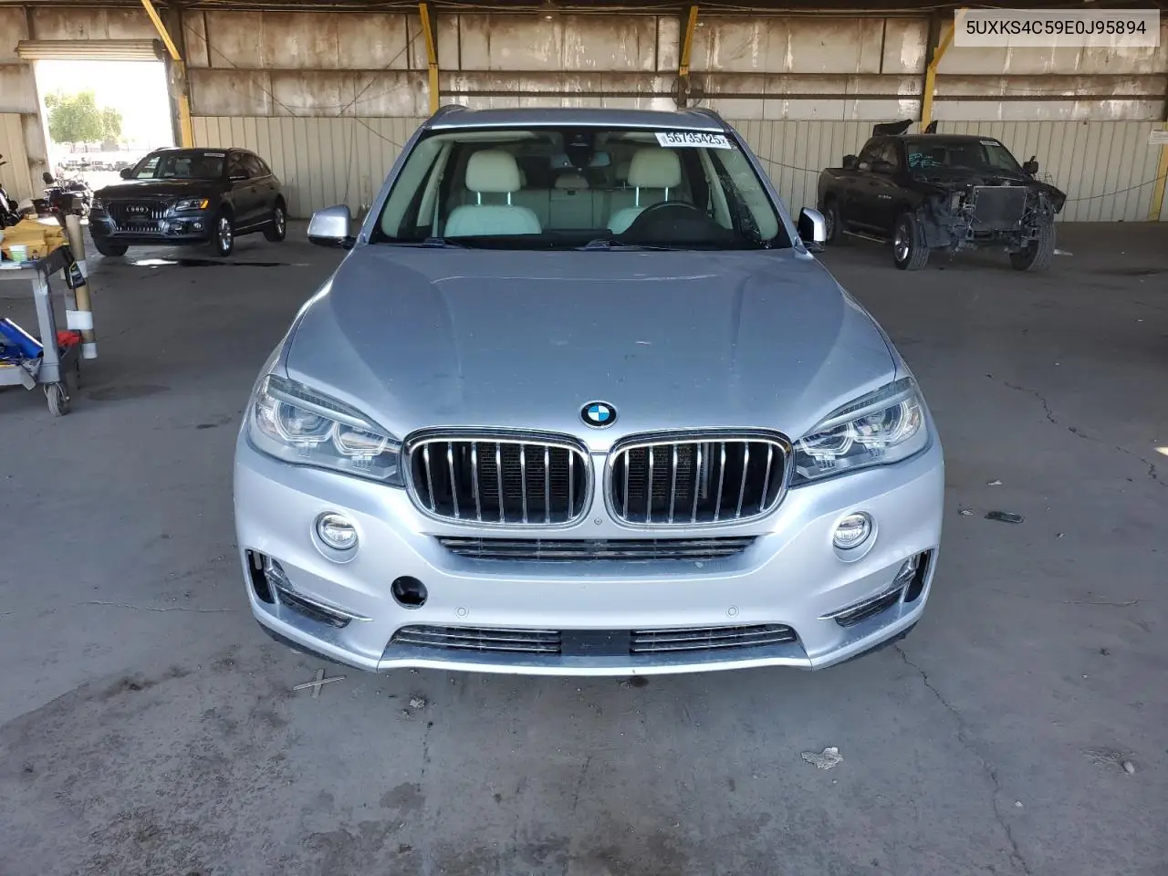 2014 BMW X5 xDrive35D VIN: 5UXKS4C59E0J95894 Lot: 56735425