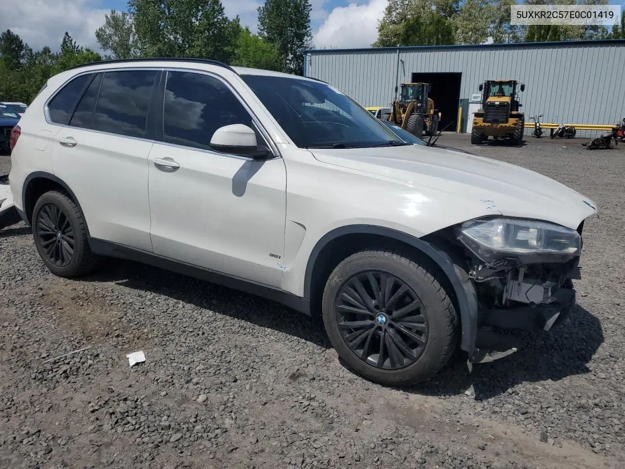 2014 BMW X5 Sdrive35I VIN: 5UXKR2C57E0C01419 Lot: 57175765