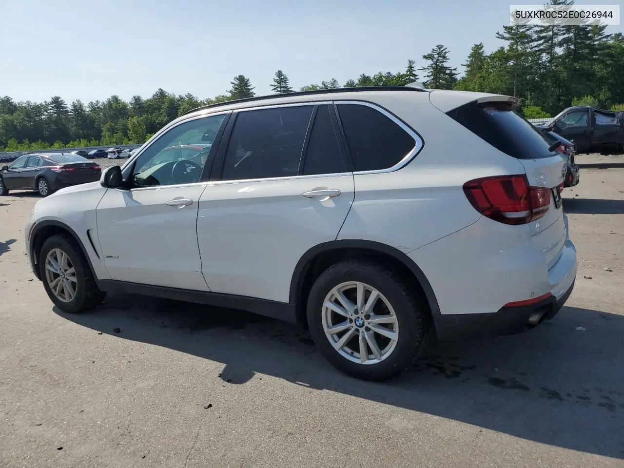 2014 BMW X5 xDrive35I VIN: 5UXKR0C52E0C26944 Lot: 61411655