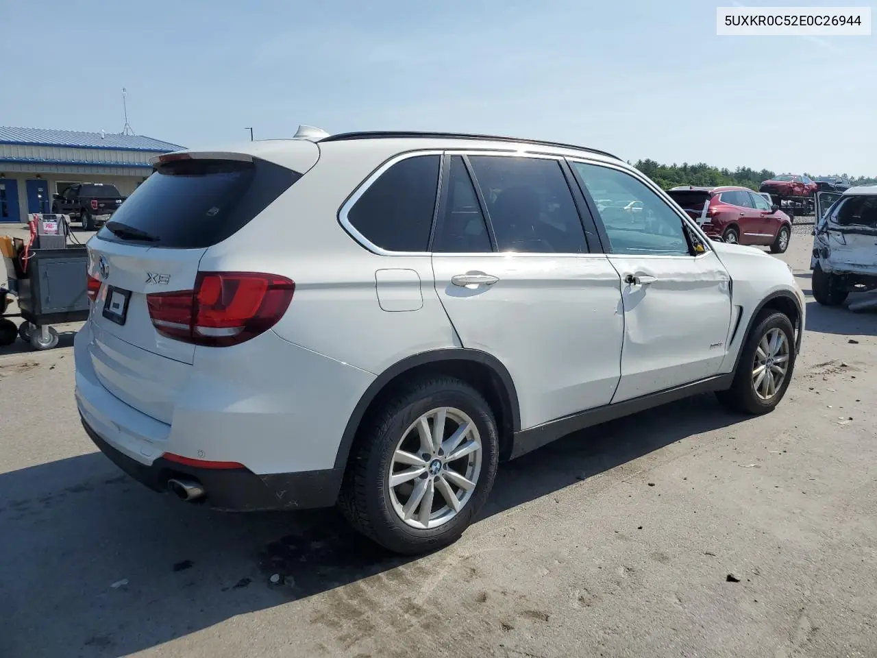 2014 BMW X5 xDrive35I VIN: 5UXKR0C52E0C26944 Lot: 61411655