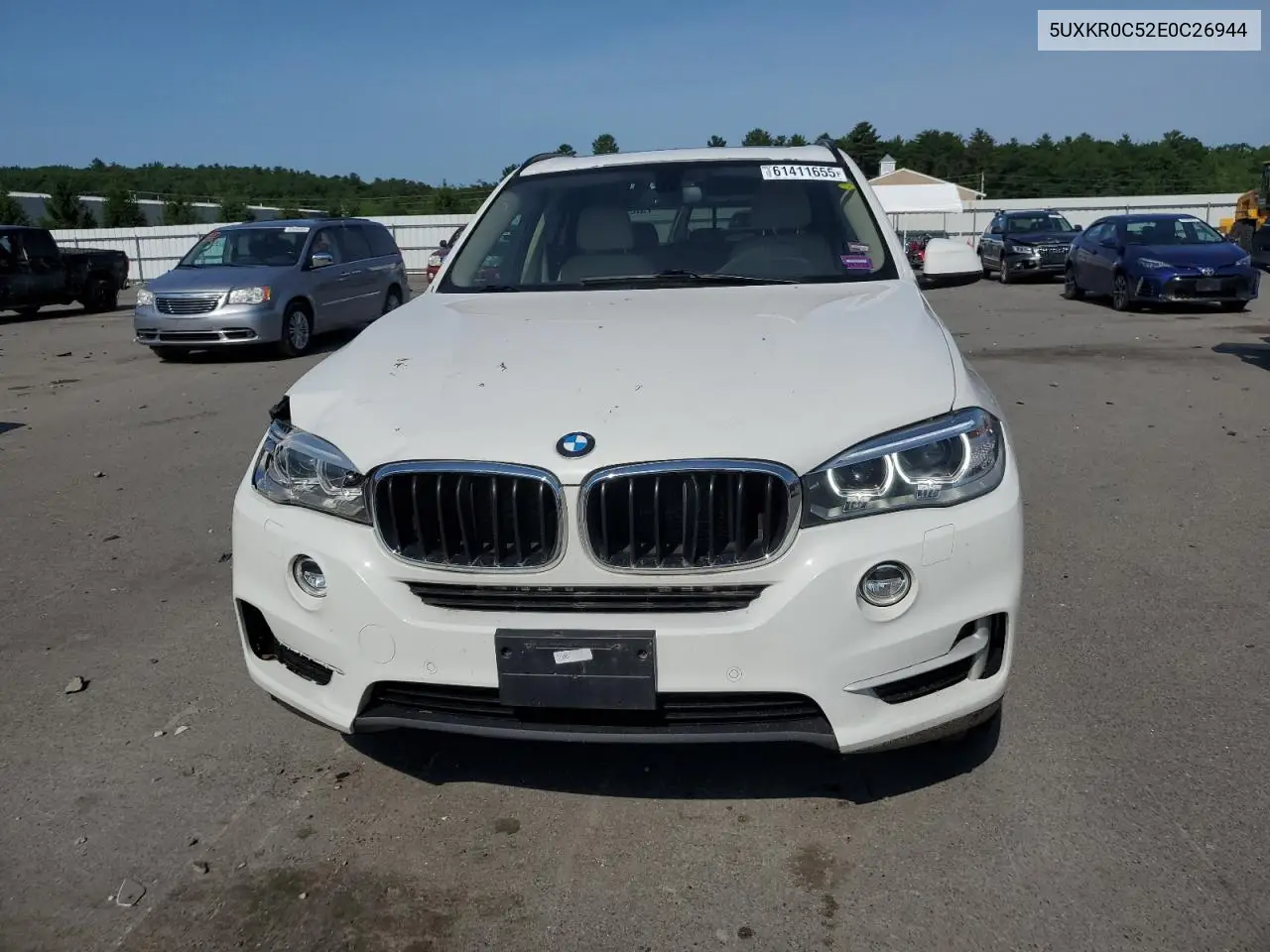 2014 BMW X5 xDrive35I VIN: 5UXKR0C52E0C26944 Lot: 61411655